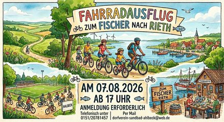 Bild zeigt Radtour-Plakat