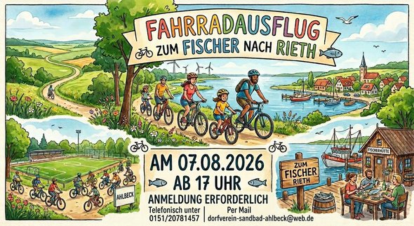 Bild zeigt Radtour-Plakat
