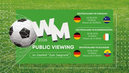 zeigt Veranstaltungsplakat mit Detailinformationen