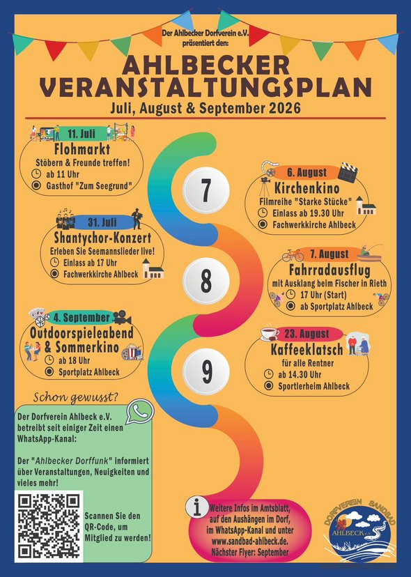 Bild zeigt Veranstaltungen im 2. Halbjahr