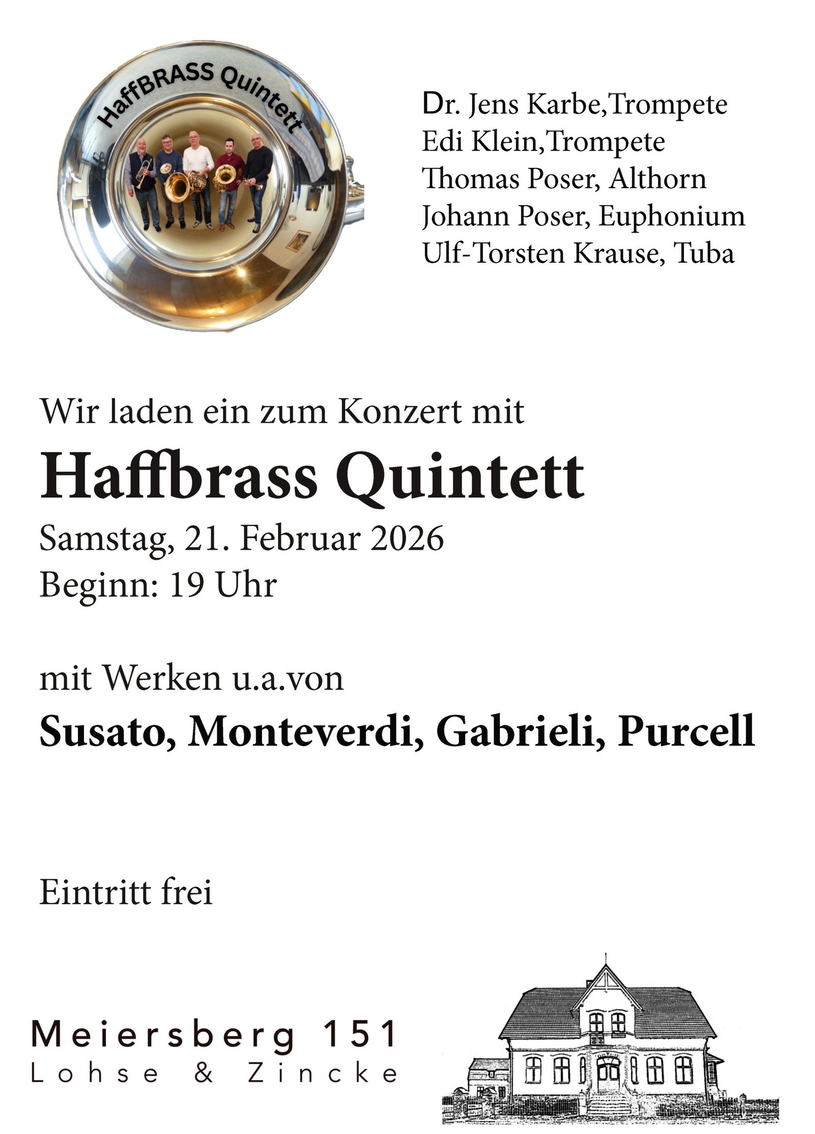 zeigt Veranstaltungsplakat