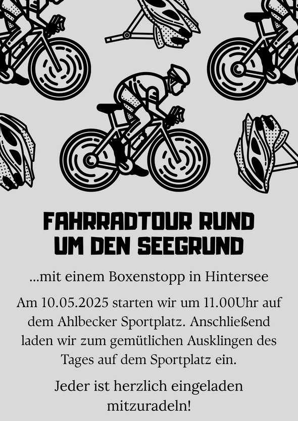 zeigt Veranstaltungsplakat