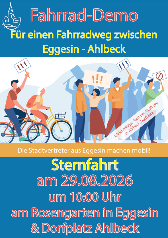 zeigt Veranstaltungsplakat mit Detailinformationen