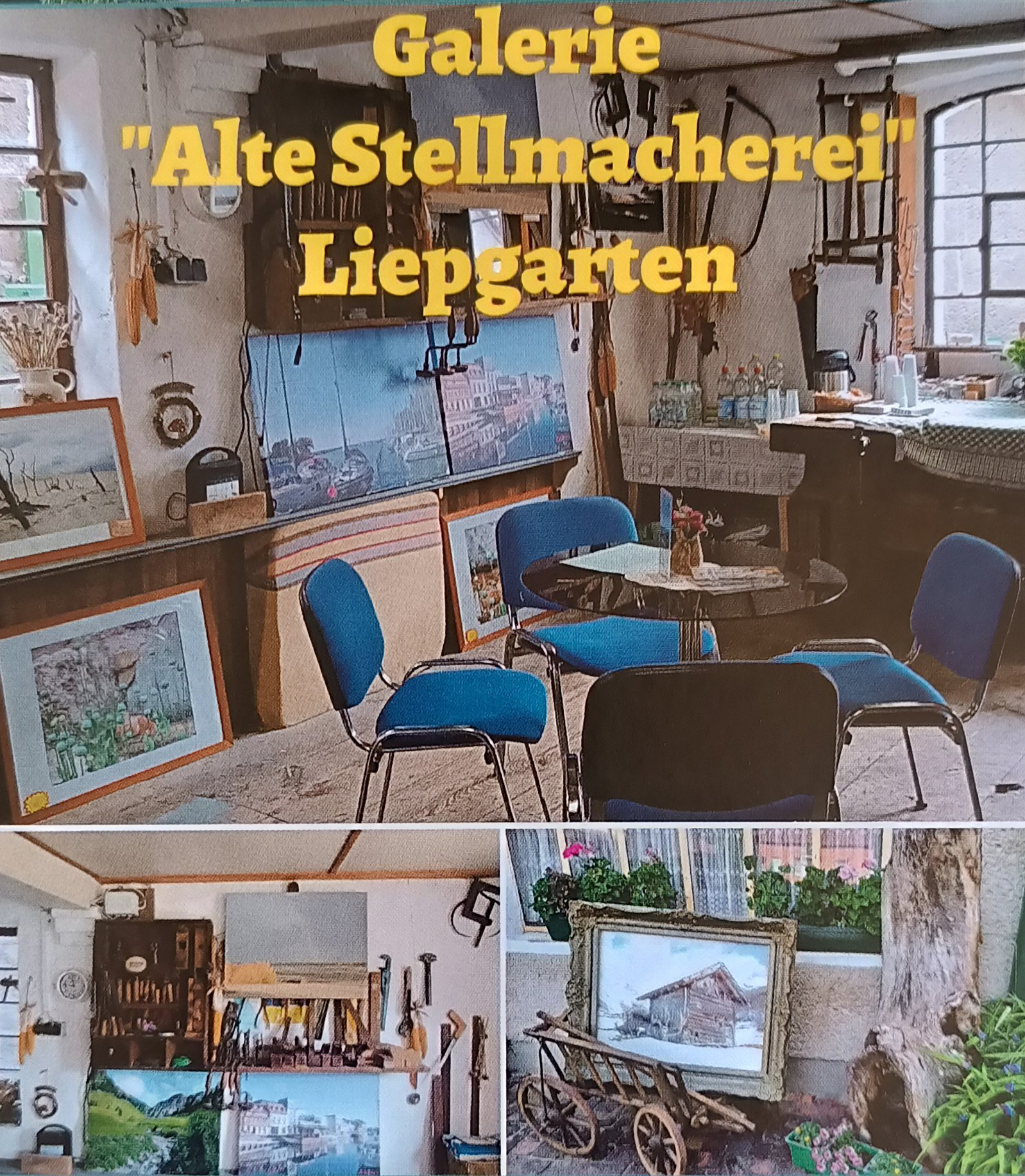 zeigt Veranstaltungsplakat