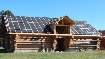 Holzblockhaus